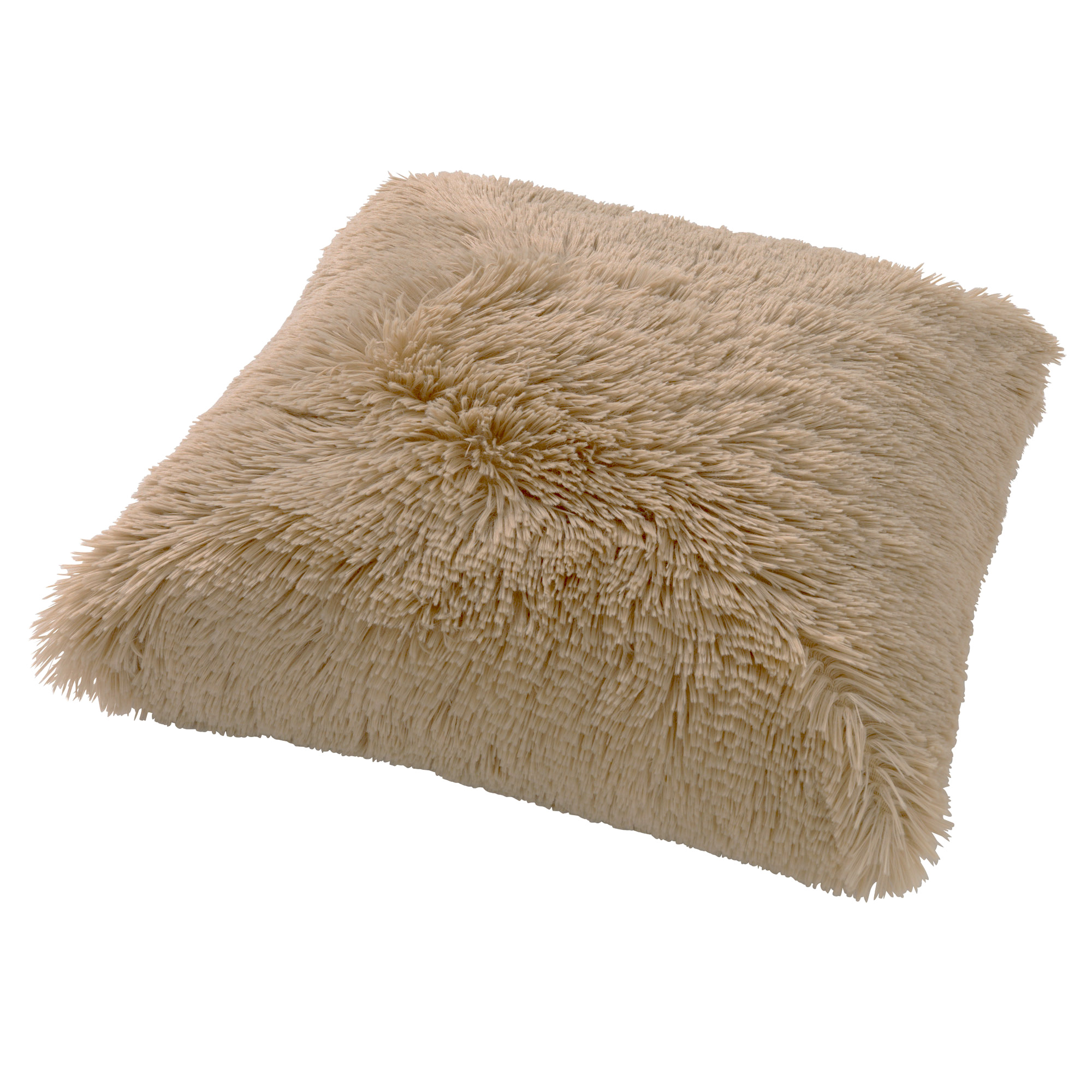 Taupe store fluffy cushions